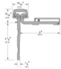 Continuous Hinge, Half-Surface CHS83