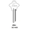 Ilco SC1400 Key Blank Line Drawing