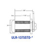 ESP ULR-1375STD Cam Lock, 1-3/8" Keyed Alike ES103