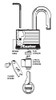 Master Lock 21 Series Line Diagram parts breakdown