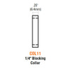 GMS COL11-26D 1/4" Blocking Ring Image Specifications