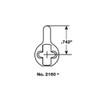 Yale Mortise Cylinder 2197 PARA 7 626 with Core