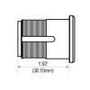 GMS YCM 26D Mortise Cylinder Housing, For LFIC Yale