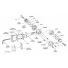 Kaba Ilco 4512-05-SC deadbolt parts diagram