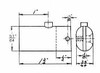 Chicago 5001-50 KA 1X20 line drawing with diemsions