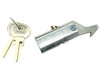 Signore file cabinet lock shown with 2 keys