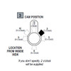 Ilco 52225SC-26D-KA Profile Cylinder, S/C SC1 26D (Keyed Alike)