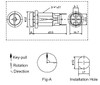 Switch Lock, On/Off Key removable Off (KA) 2341