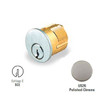 GMS M118-SCE US26 Mortise Cylinder 1-1/8, Schalge E, Custom Keyed