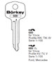 Key Blank, Borkey 689  for Mercedes