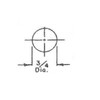 ESP Cam Lock Wood Mounting Hole Dimensions