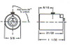 Compx Chicago C4260-19  tubular cylinder measurements