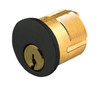 GMS M100-YA-10B Mortise Cylinder 1in, Yale Y1, Custom Keyed