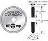 HPC CW-90MC Cutter Wheel Line Drawing