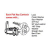 LSDA CL38KA 303 Cam Lock, 3/8 Keyed Alike LS303