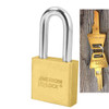American Lock A5571 Brass Body Padlock, Factory Keyed, HSK - Special Order