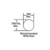 CompX Chicago C2174-70DC, Spring Loaded Switch Lock, Keyed Alike 2007