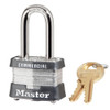 Master Lock 3 LH Padlock image with 2 keys