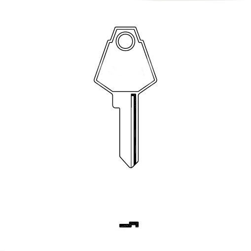 JMA XL-1E Key Blank for XL Lock XL7, XL1 (50-Pack)