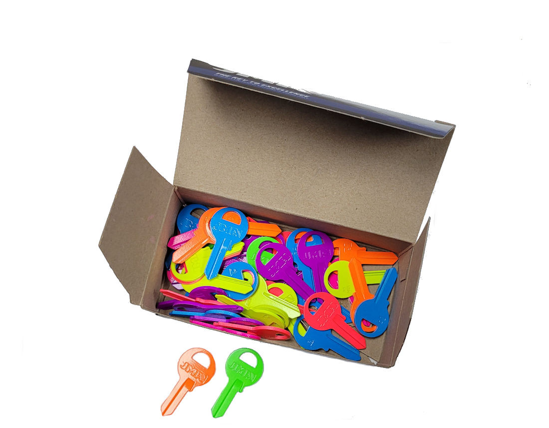 JMA MAS-10.NEON Key Blank for Master M1/1K (50-Pack)