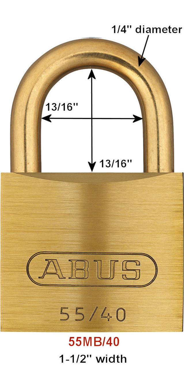 40mm Brass Padlock