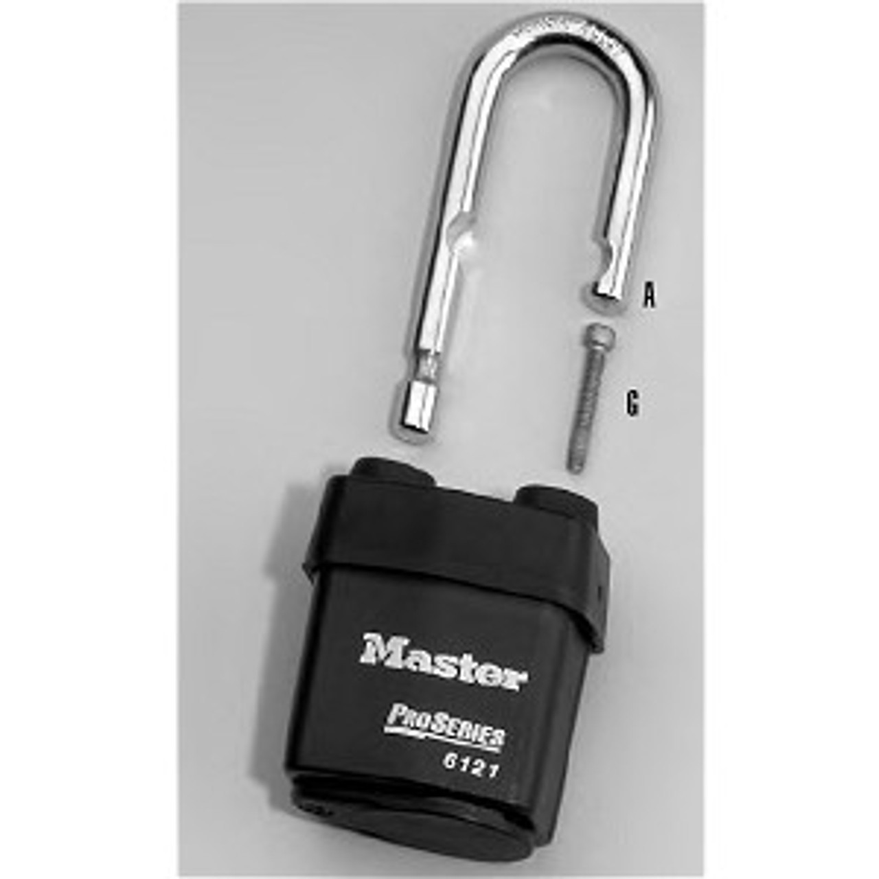 Master Lock 293LHS6127 Replacement Shackle (LH) for 6127/6427/6627