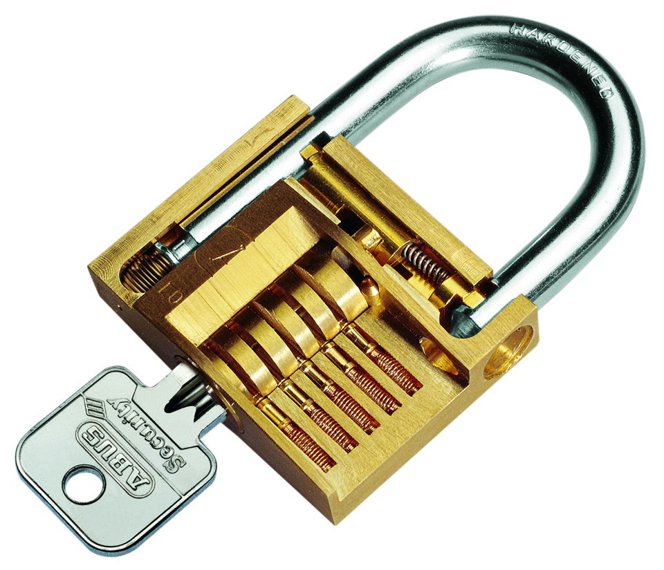 Abus 85/50 KA 0954 Brass Body Padlock, Keyed Alike 0954