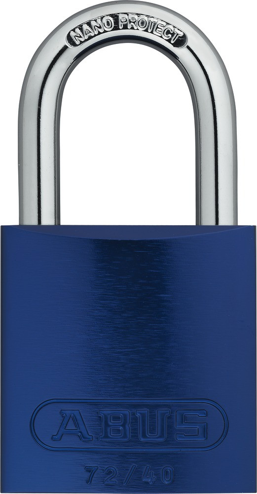 Abus 72/40 KD Blue Padlock, Keyed Different