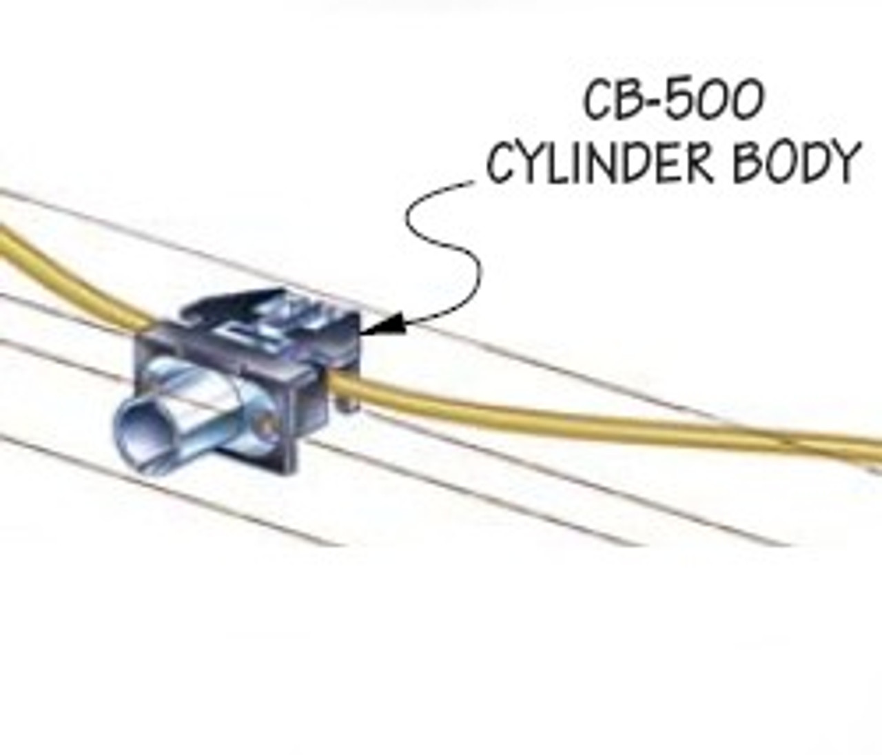 Compx Timberline D400CB Desk Lock, Less Key Core