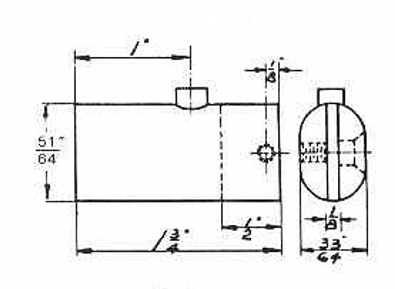 Chicago File Cabinet Lock C5001LP