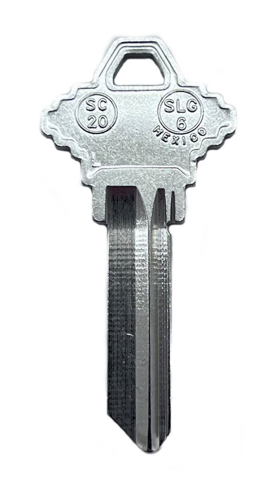 JMA SLG-6 Key Blank for Schlage SC20/A1145L