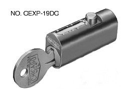 Compx Chicago CEXP-19DC KD File Cabinet Lock
