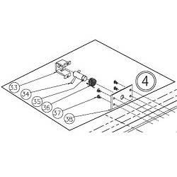 ごーどん CRL Jackson 30-2670 Dog Assembly, for 1200 Series