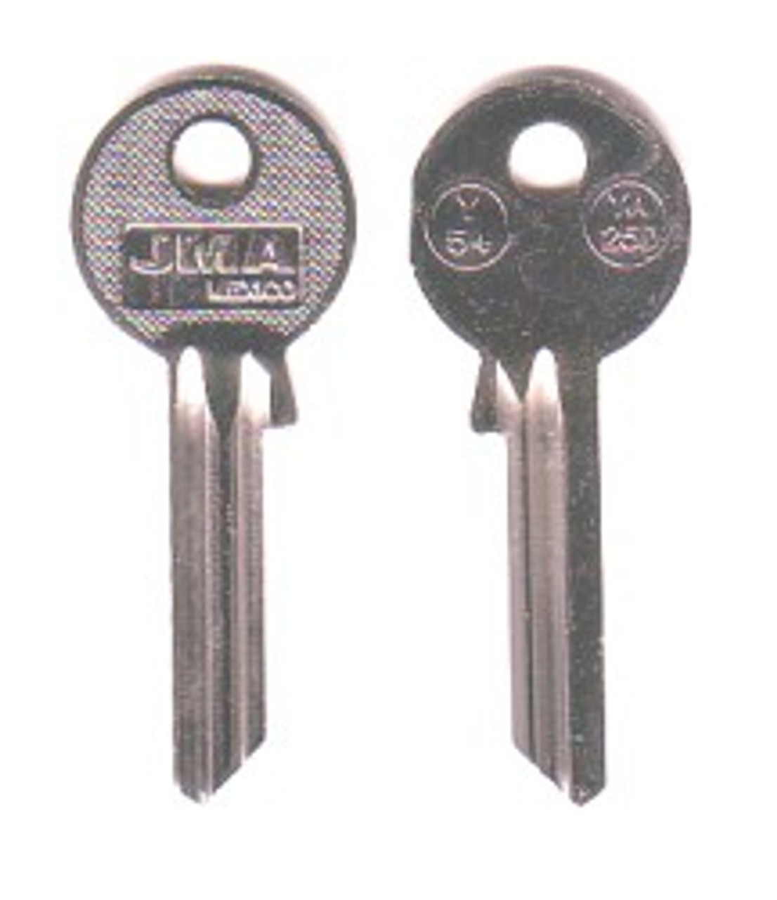 JMA YA-25D Key blank for Yale Y54/O997E