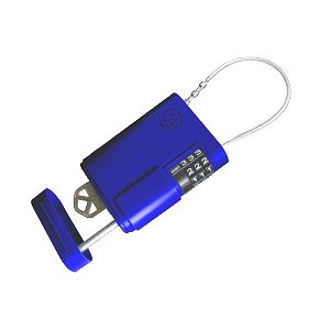 Kidde/Supra 001845 Portable Stor-a-key Blue