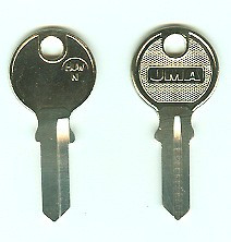 JMA HUW-N Key Blank for Huwil Desk Lock HU3/804