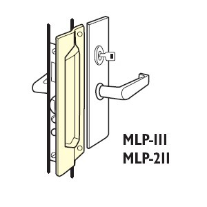 Latch guard, DonJo MLP111 630 Stainless