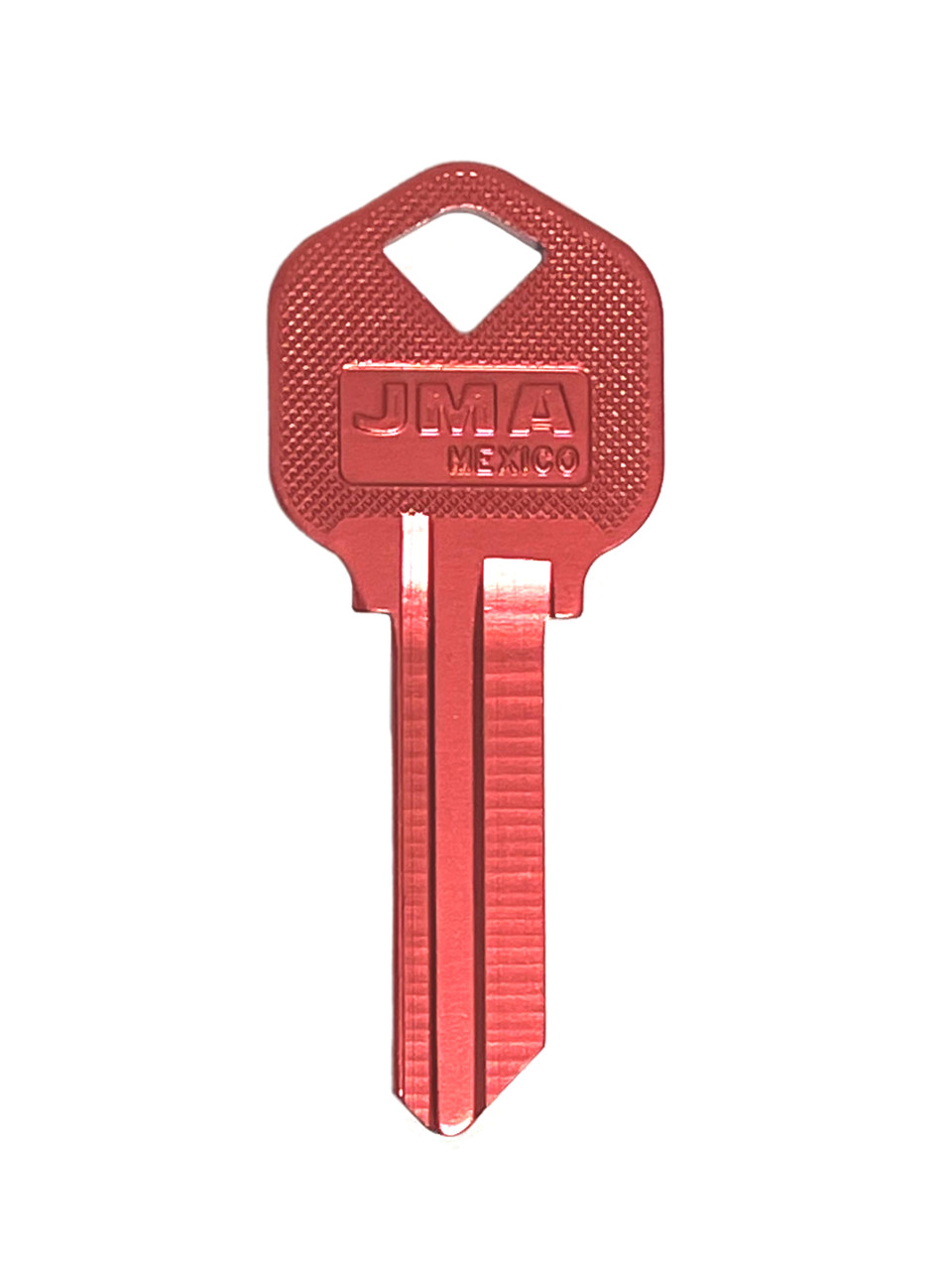 JMA KWI-1AL.RE Key Blank Aluminum Red for Kwikset KW1