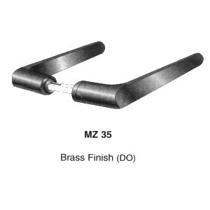 Papaiz MZ35 Mortise Lock Complete US3, Double Cylinder