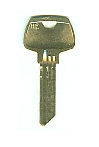 Lotto Di 7 Chiavi Originali Sargent Vuote, 6 Pin, Keyway CR, NOS In Scatola Aperta