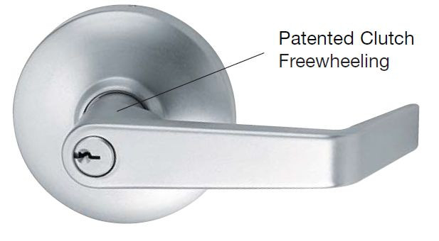 Trim, Lever for Exit Device IC STR05L 26D