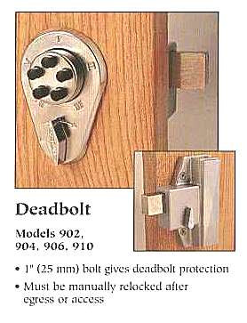 Simplex, Deadbolt 902 US4 1-3/8