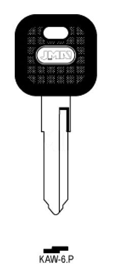 KOJO keyagu(ame) JMA KAW-6.P Key Blank for Kawasaki KW14AP