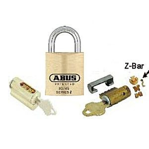 ABUS 83406A Z-Bar for 83/45 Series 2 Padlock
