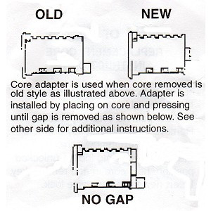Adapter for Hon Style Key Plugs