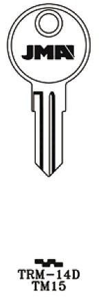 JMA TRM-14D Key Blank, 1623/TM15
