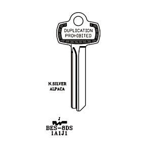 JMA BES-8DS Key Blank for Best J (NS)
