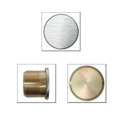 GMS M118D 26D Dummy Mortise Cylinder, 1-1/8