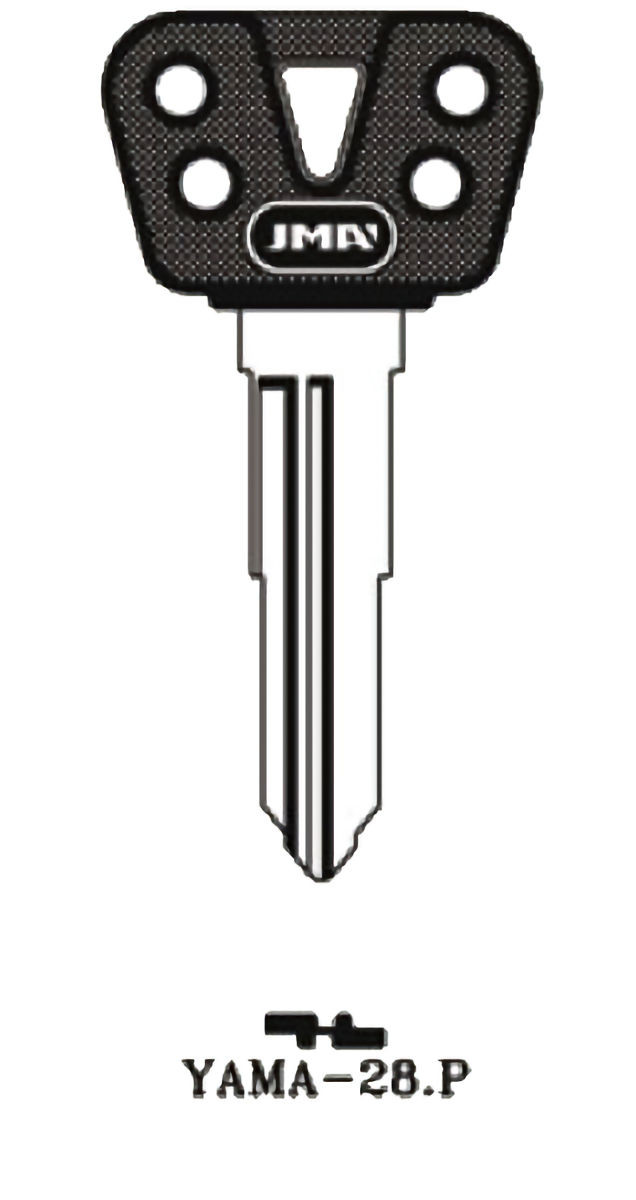 JMA YAMA-28.P Key Blank for Yamaha