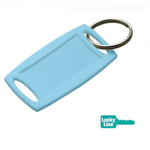 Blue Key Tags Small Rectangular Key Tags #17030 Blue (bulk)
